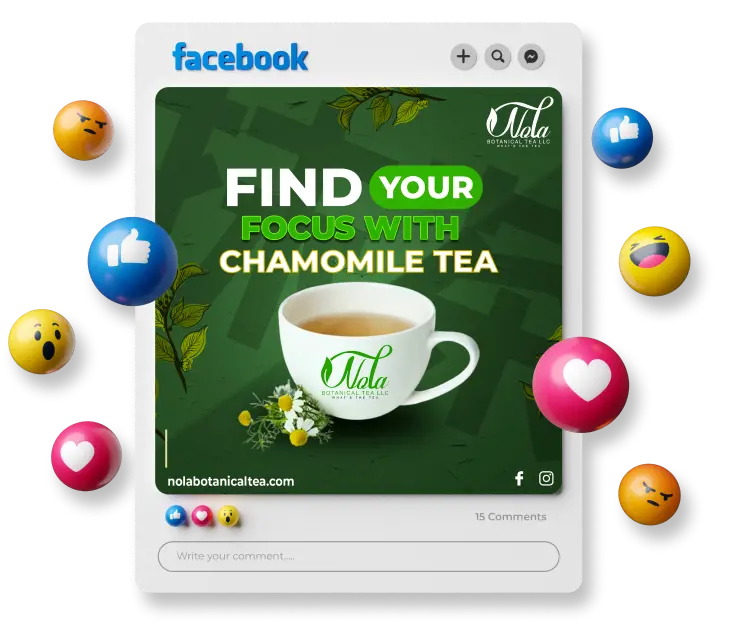Nola Botanical - Social Media Marketing Portfolio of Digital Agency in USA
